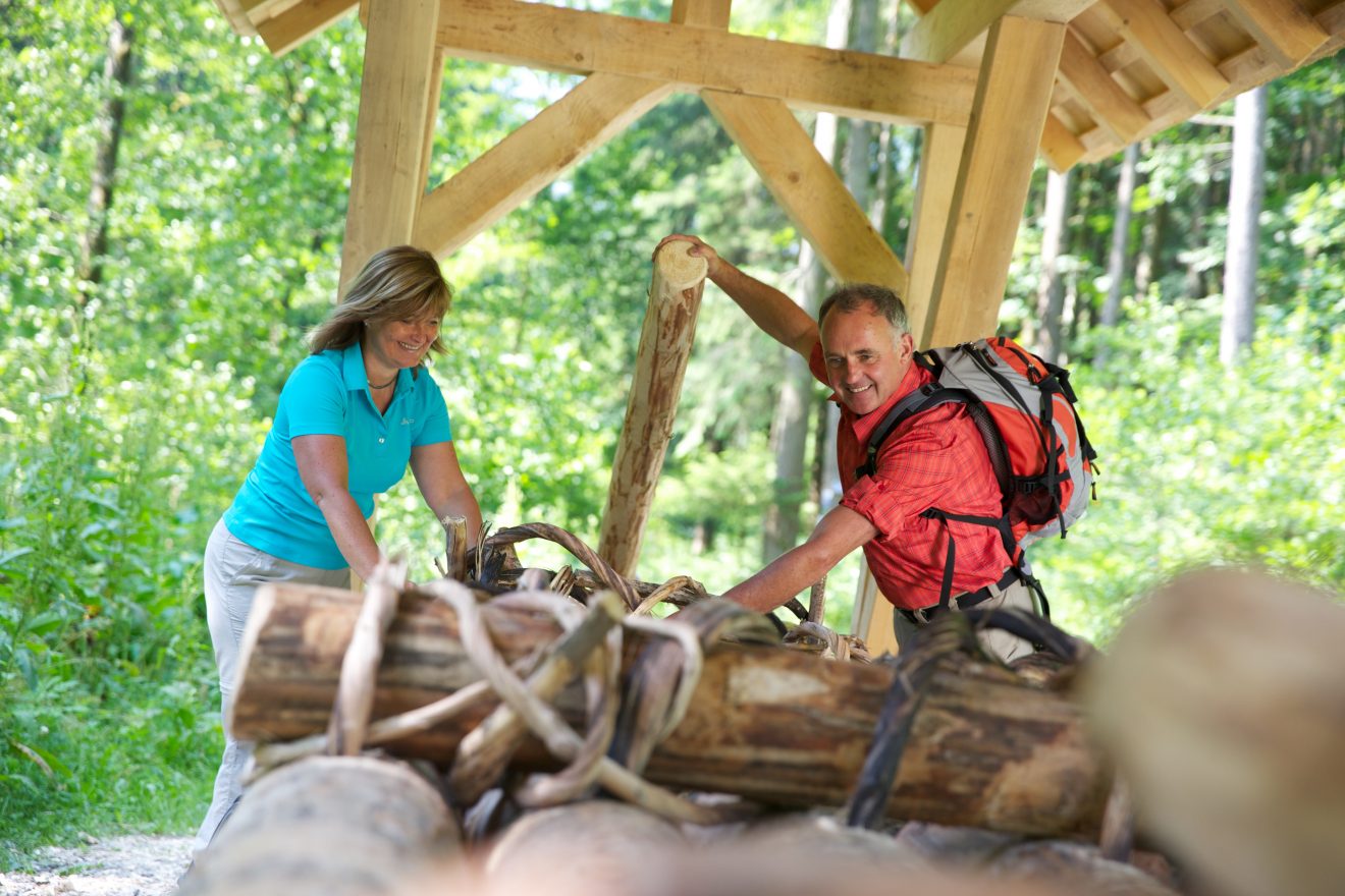 Floßfahrt auf der Kinzig