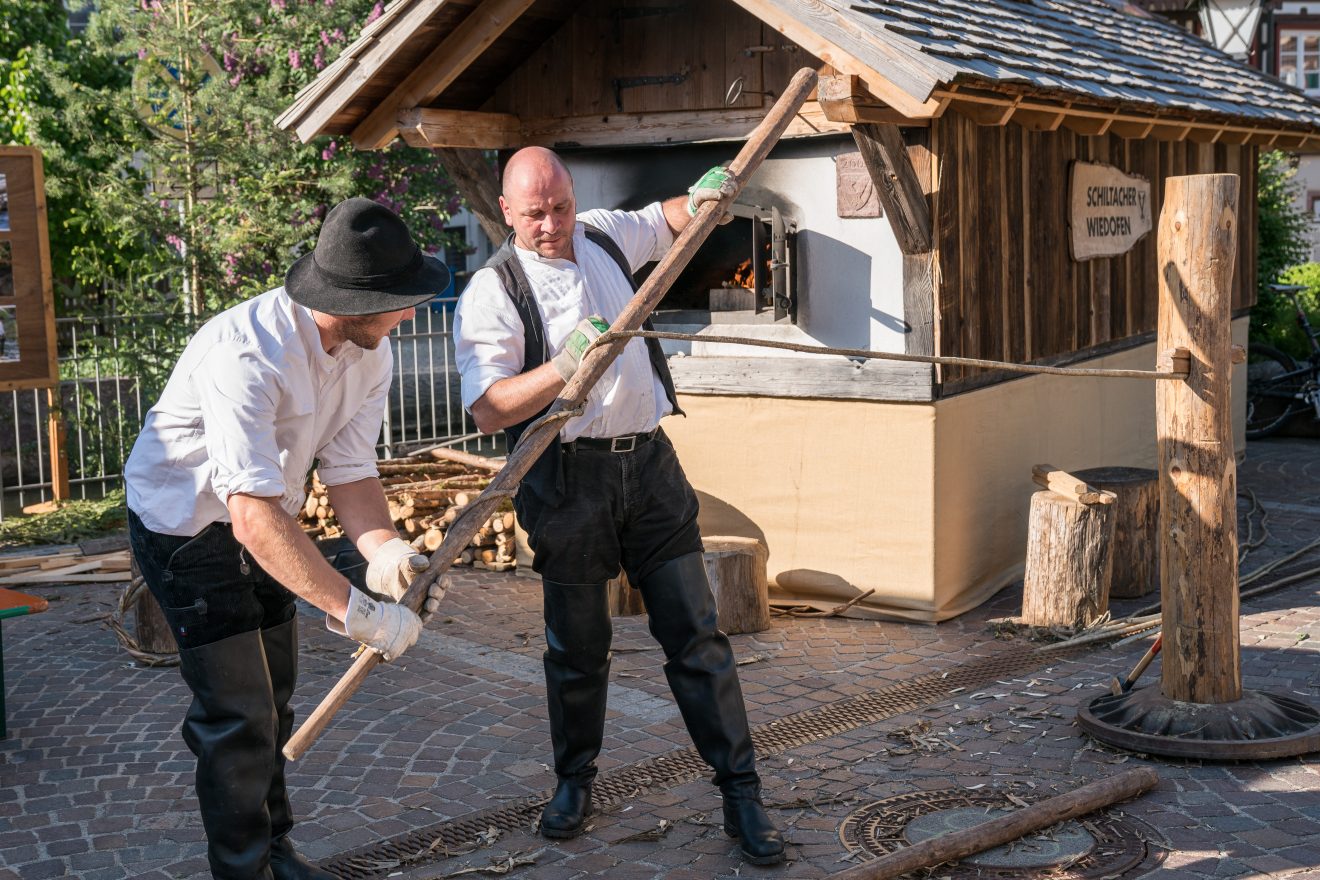 Floßfahrt auf der Kinzig