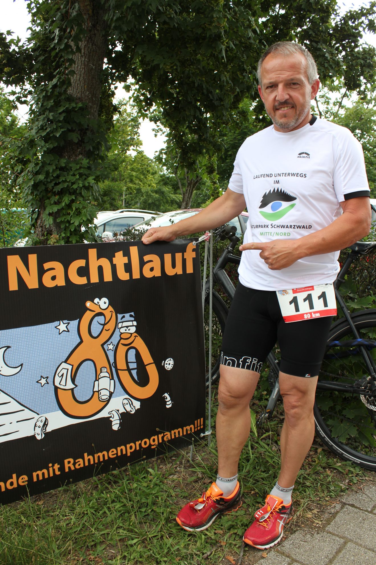 Ultraläufer Rüdiger Ernst von der Baden-Badener Winzergenossenschaft