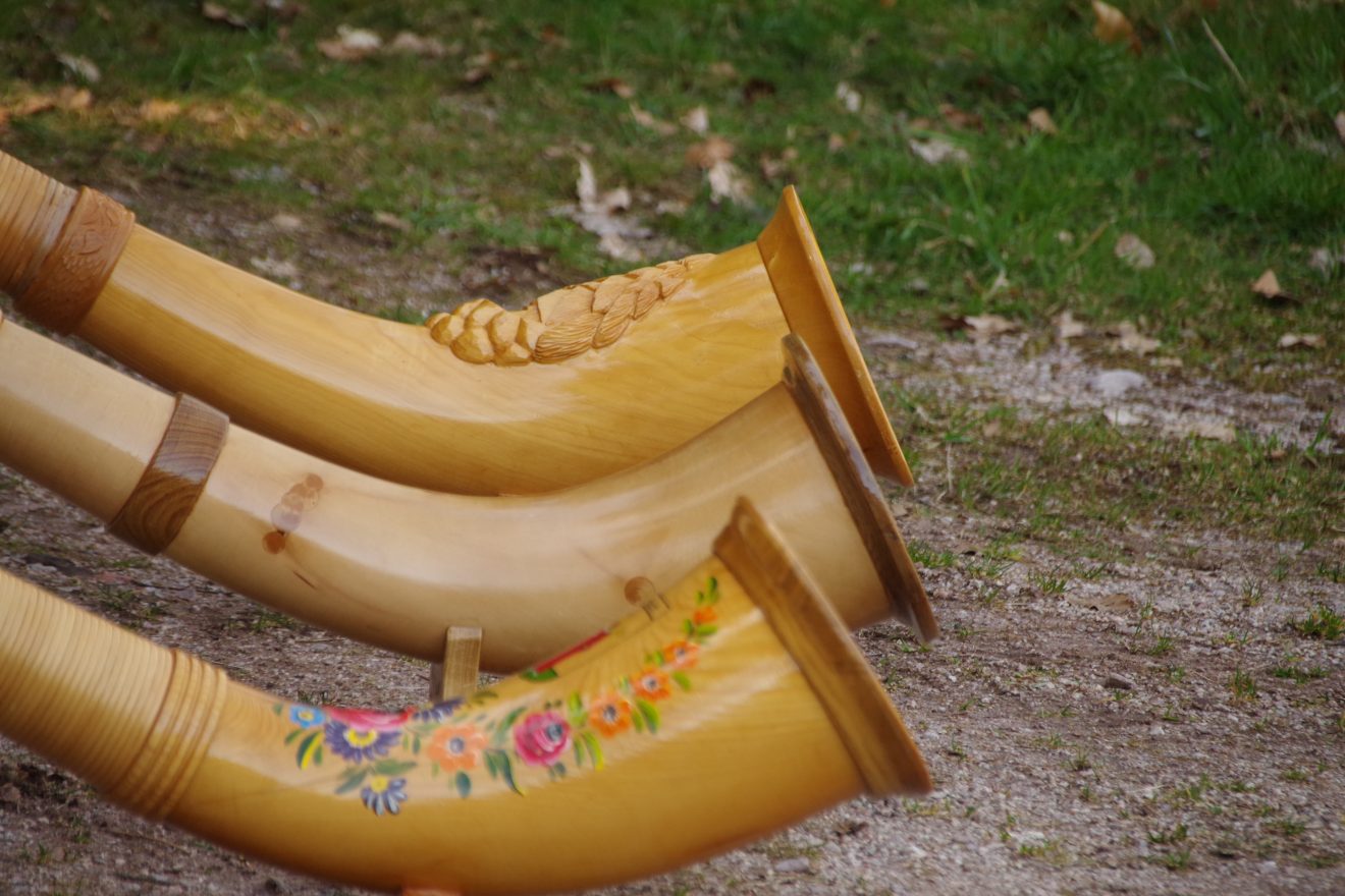 Paul Boschert, Alphornbläser und -bauer aus Nordrach