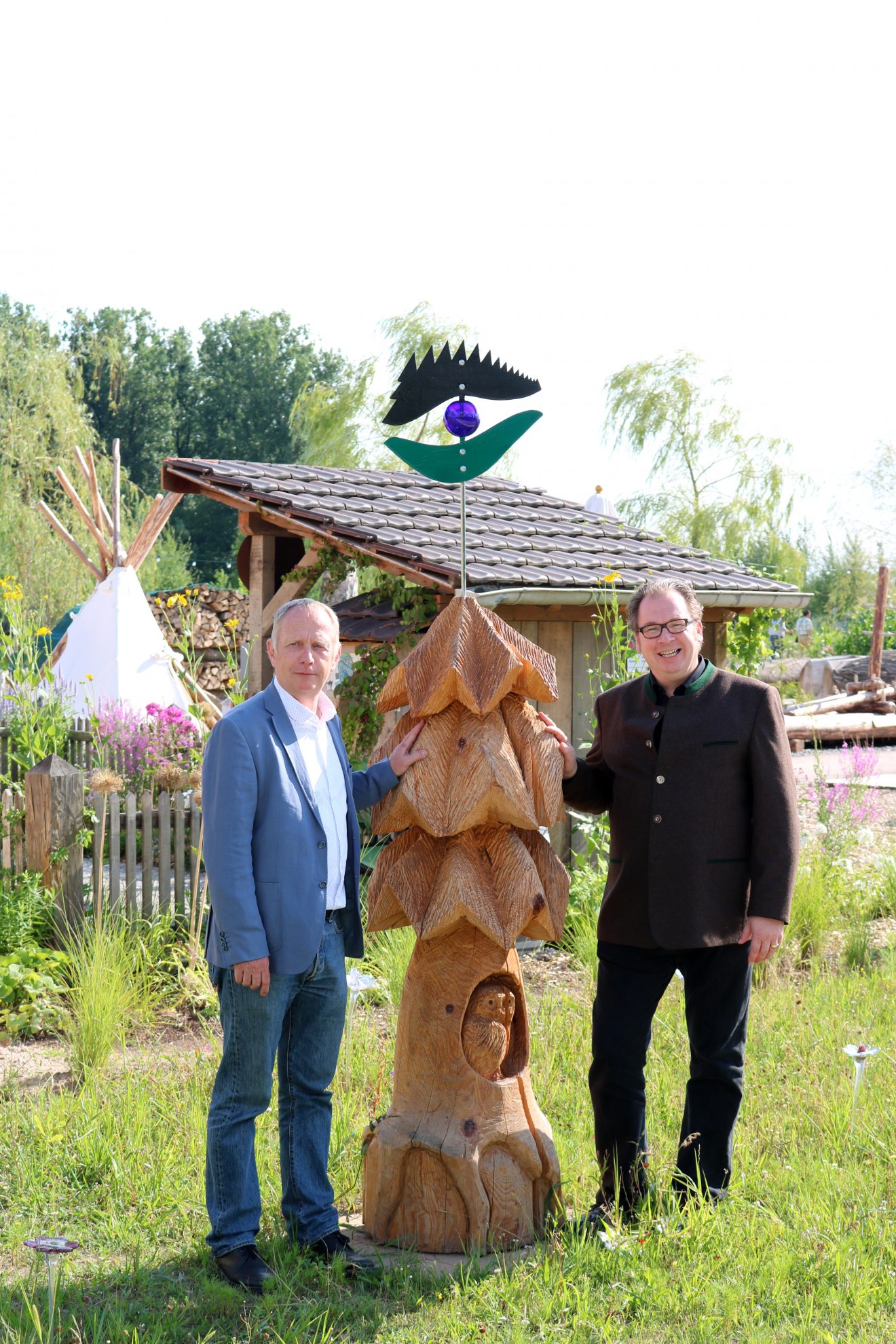 Blühender Naturpark auf der Landesgartenschau Lahr 2018