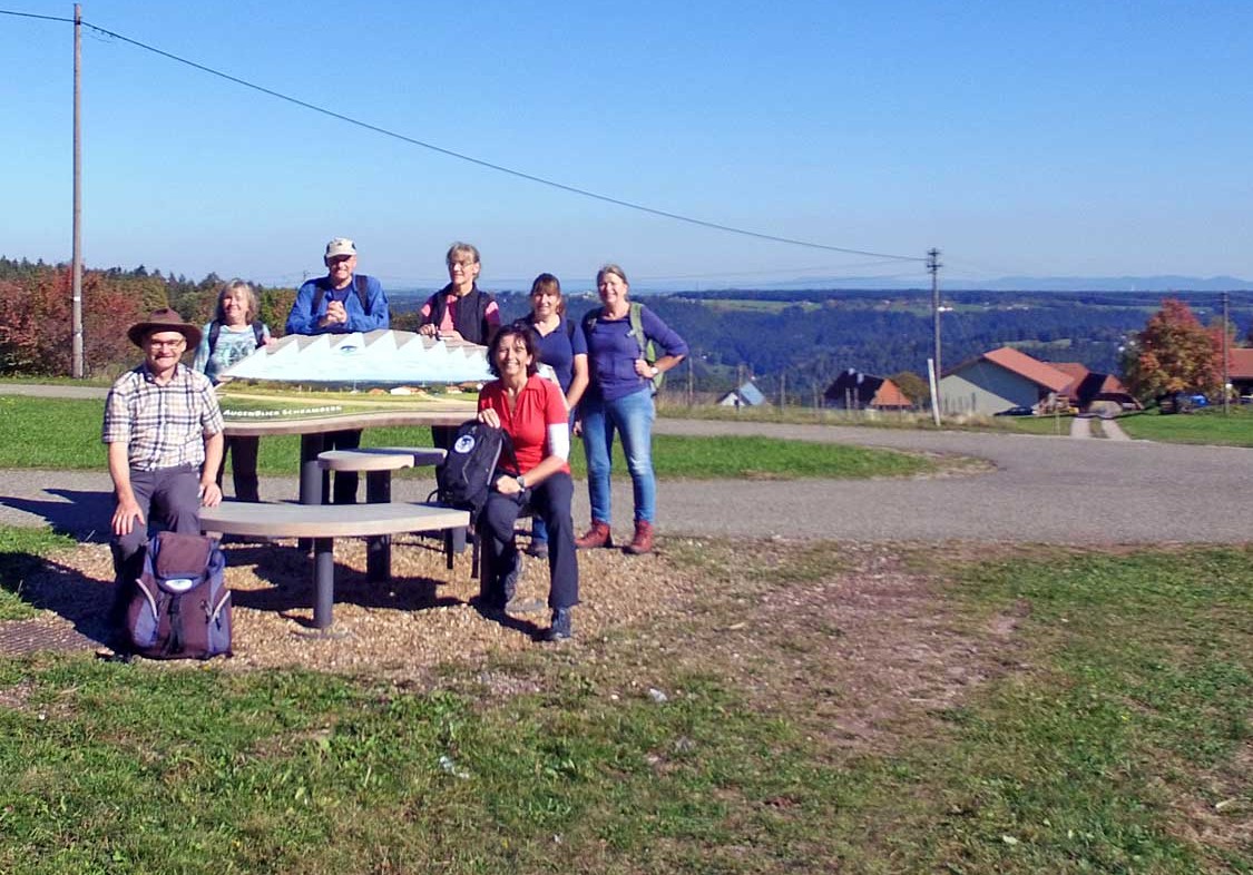 Schwarzwald-Guides auf dem Auerhahnweg.
