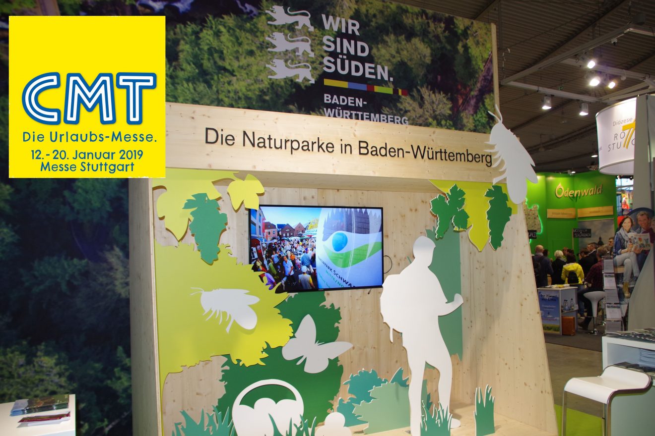 Die Naturparke Baden-Württembergs auf der CMT 2019