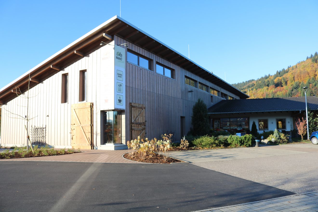 Markt-Scheune Berghaupten - Erweiterung Bauernmarkt