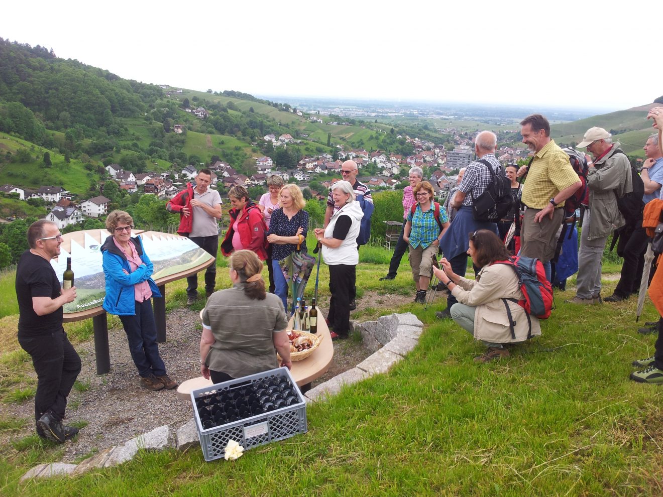 Weinwanderung auf dem Engelsberg
