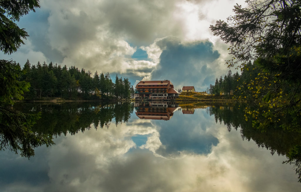 Schwarzwälder Traditionsgericht Schiifele mit Erdäpfelsalat