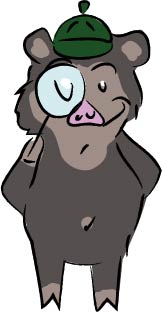 Wally Wildschwein Naturpark-Detektive