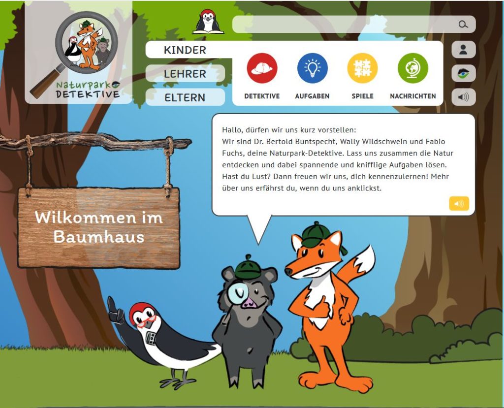 Naturpark-Detektive Naturpark-Schule Oberwolfach Wolftalschule