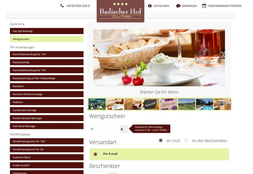 Gutscheine der Naturpark-Wirte