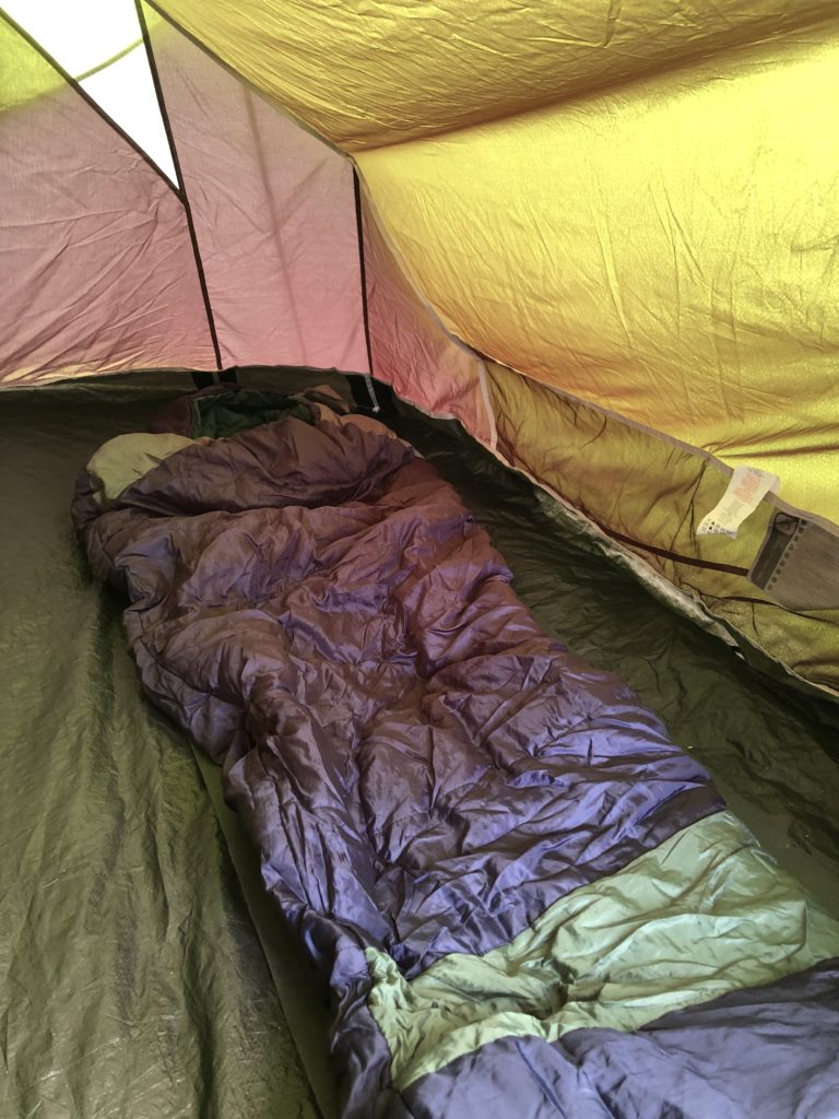 Microadventure Zelten im eigenen Garten