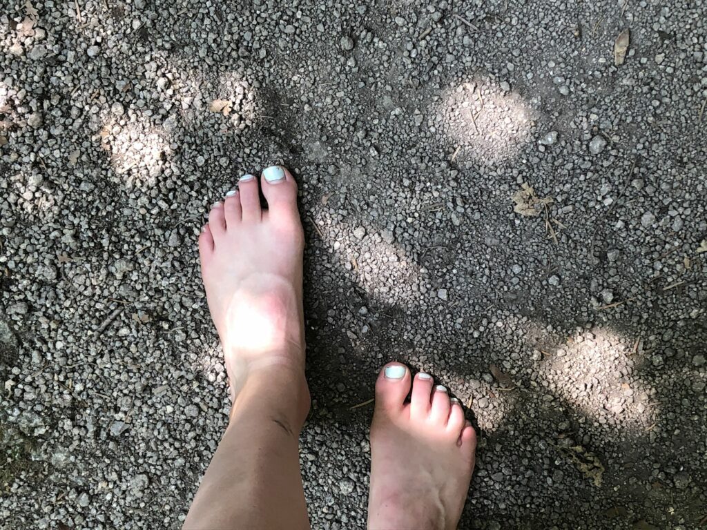 Microadventure Barfuß-Challenge