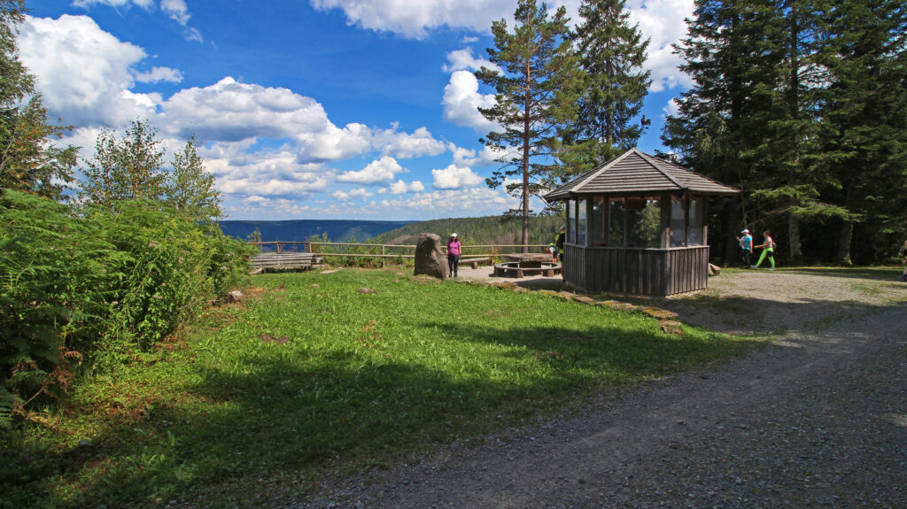 Schwarzwald-Guide Martin Grießhaber auf dem Huzenbacher Eiszeitpfad