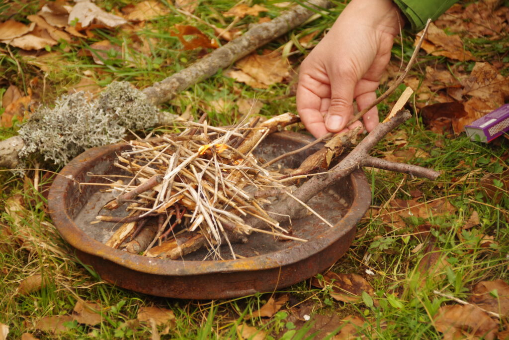Microadventure Lagerfeuer