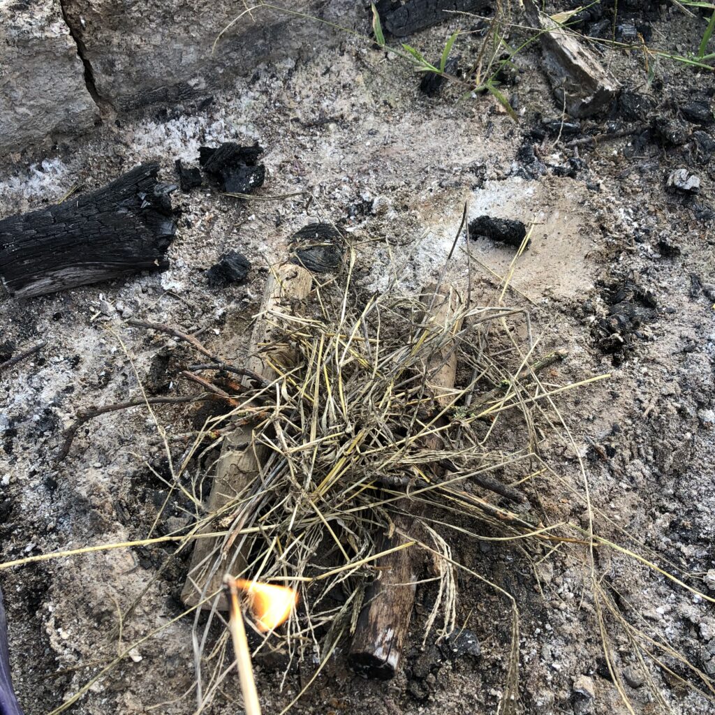 Microadventure Lagerfeuer