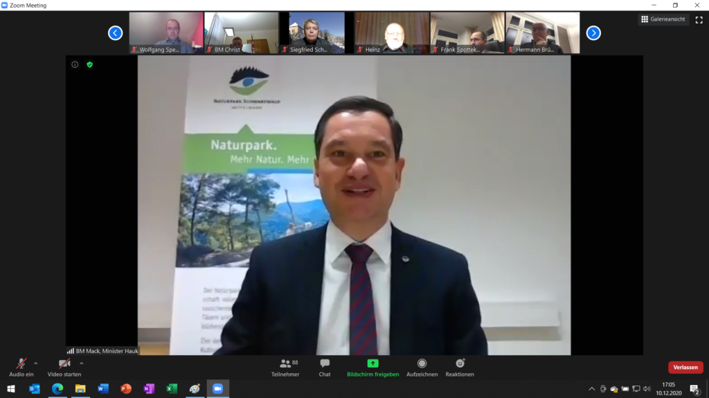 Mitgliederversammlung Naturpark Schwarzwald Mitte/Nord - Naturpark-Plan 2030