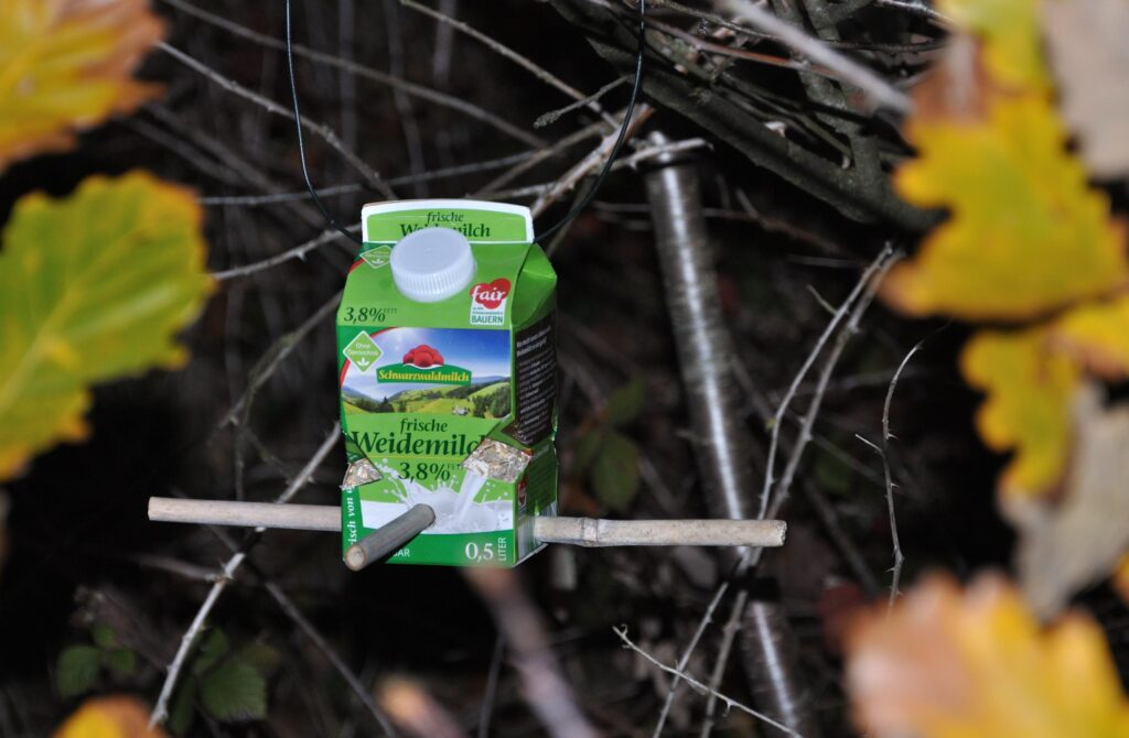 Futterspender für Gartenvögel