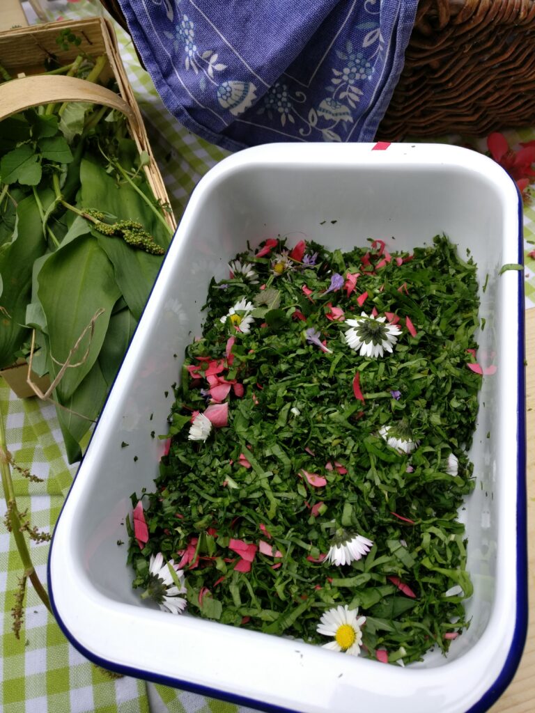 Faltblatt Bärlauch-Wochen Oberharmersbach 2021