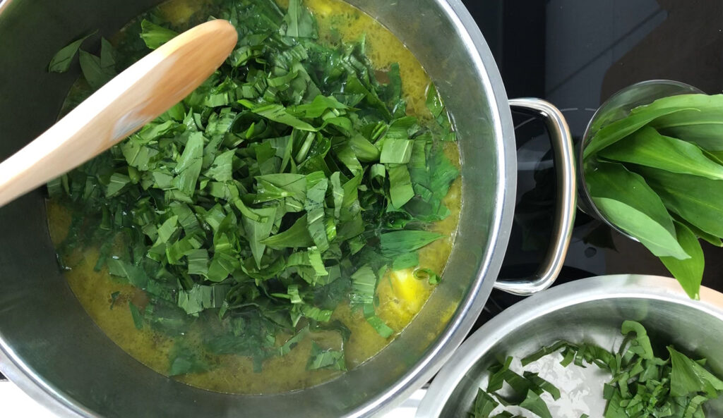 Rezept des Monats - Bärlauchsuppe