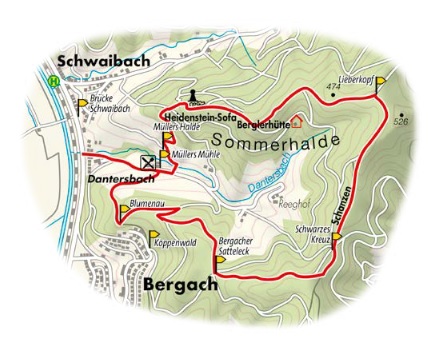 Alpirsbacher Tourentipp - Ins Dantersbachtal und zum Heidenstein
