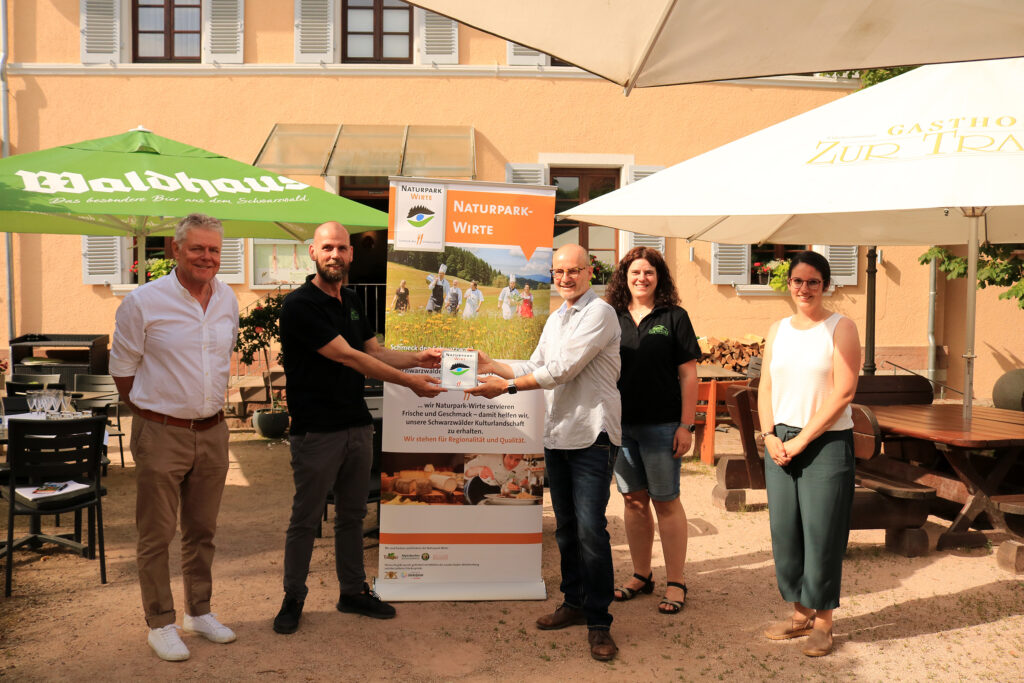 Drei neue Naturpark-Wirte - Gasthaus zur Traube Bühl-Eisental