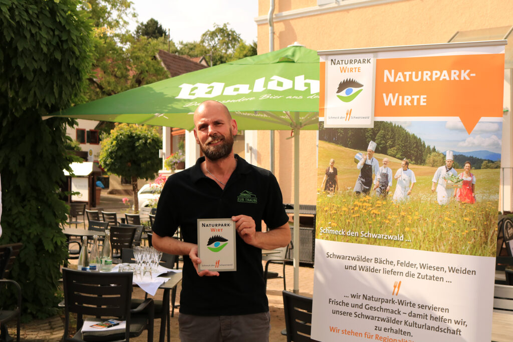 Drei neue Naturpark-Wirte - Gasthaus zur Traube Bühl-Eisental