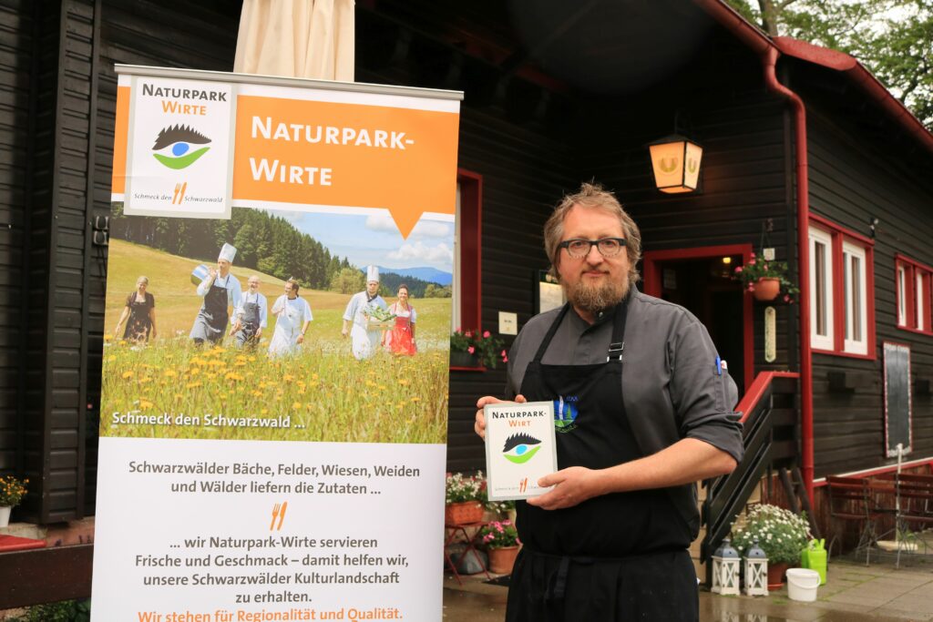 Drei neue Naturpark-Wirte - Waldgaststätte Turm Fremersberg Baden-Baden