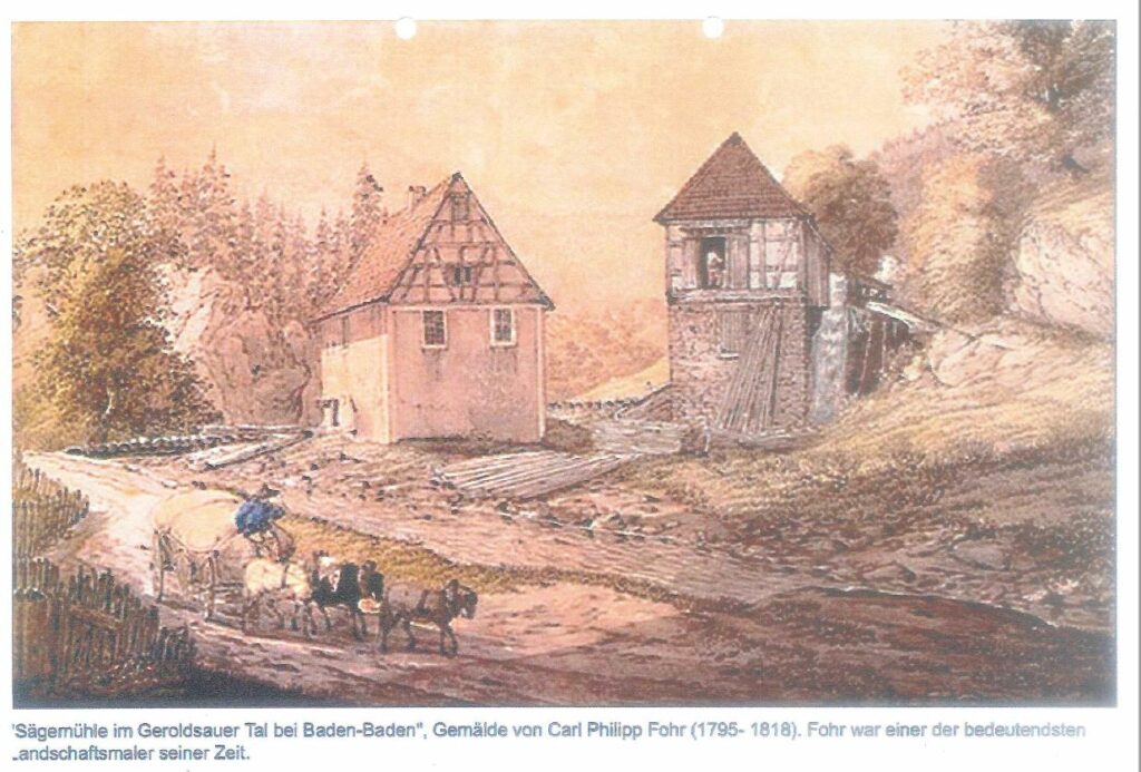 Wasserkraft bei der Geroldsauer Mühle