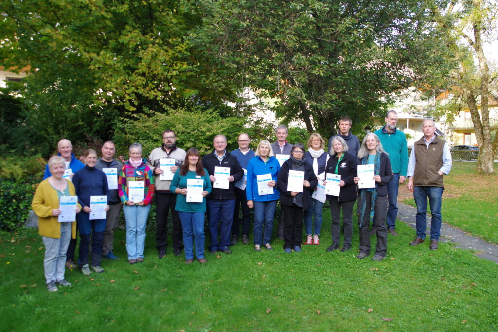 Klimabotschafter-Ausbildung Wald, regenerative Energien und badenova