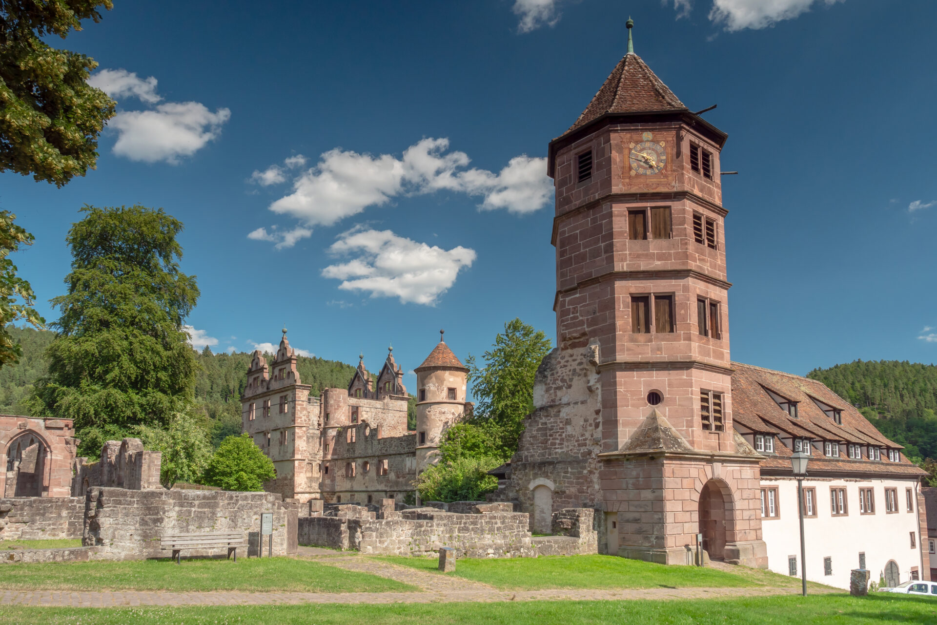 Kloster Hirsau Führung Alpirsbacher Tourentipp - Klosterrundweg Calw-Altburg