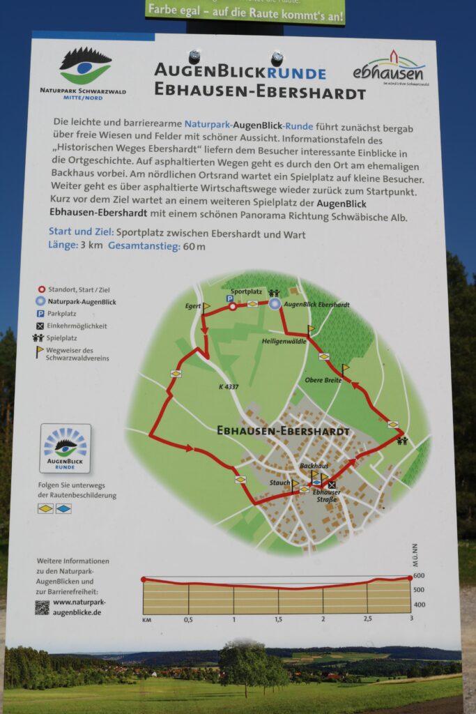 Barrierefreiheit auf Naturpark-AugenBlicken am Beispiel Ebhausen-Ebershardt