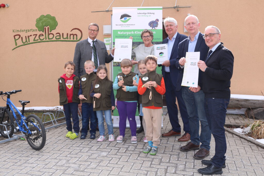 Kindergarten "Purzelbaum" in Enzklösterle - erster Naturpark-Kindergarten