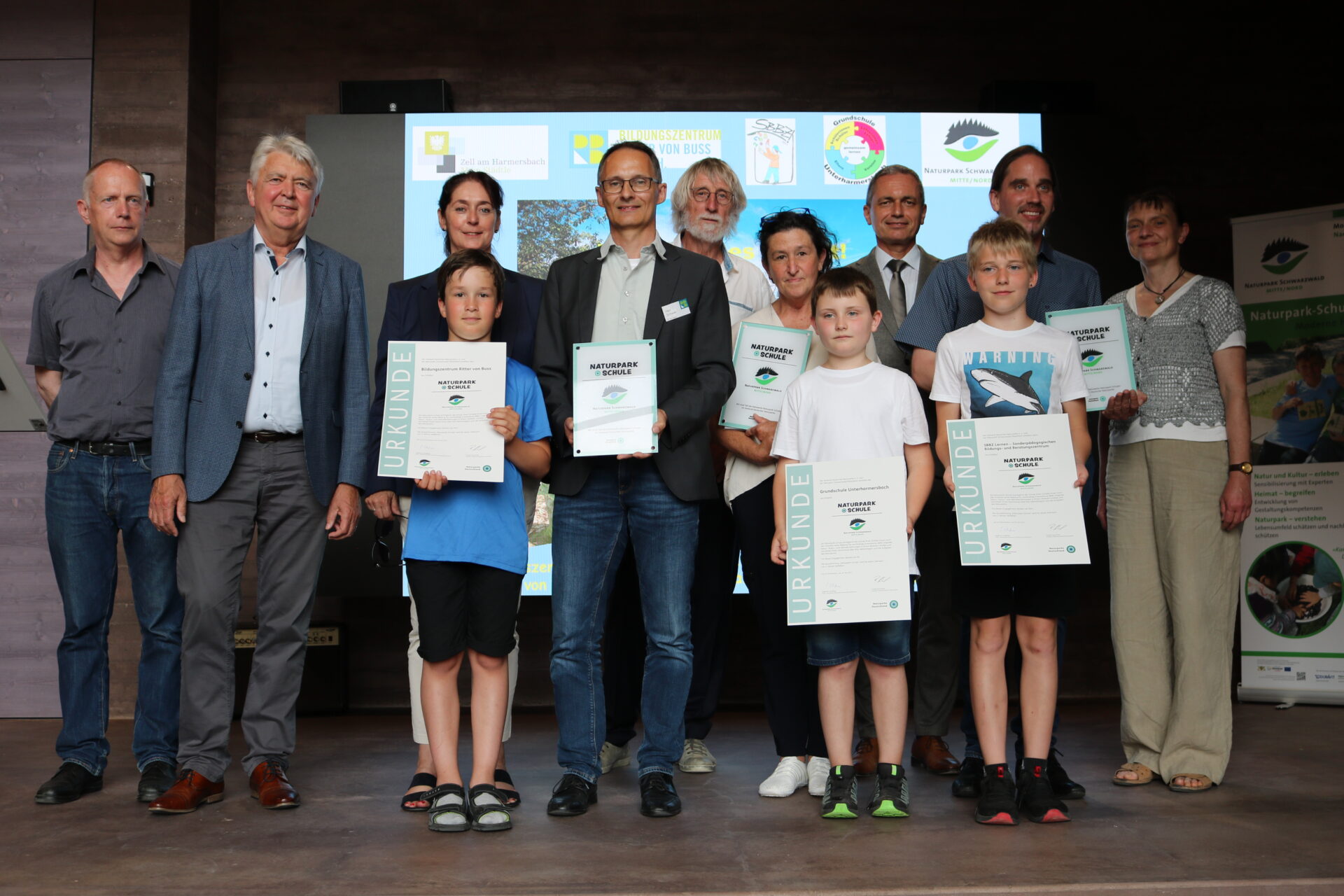 3 neue Naturpark-Schulen in Zell am Harmersbach