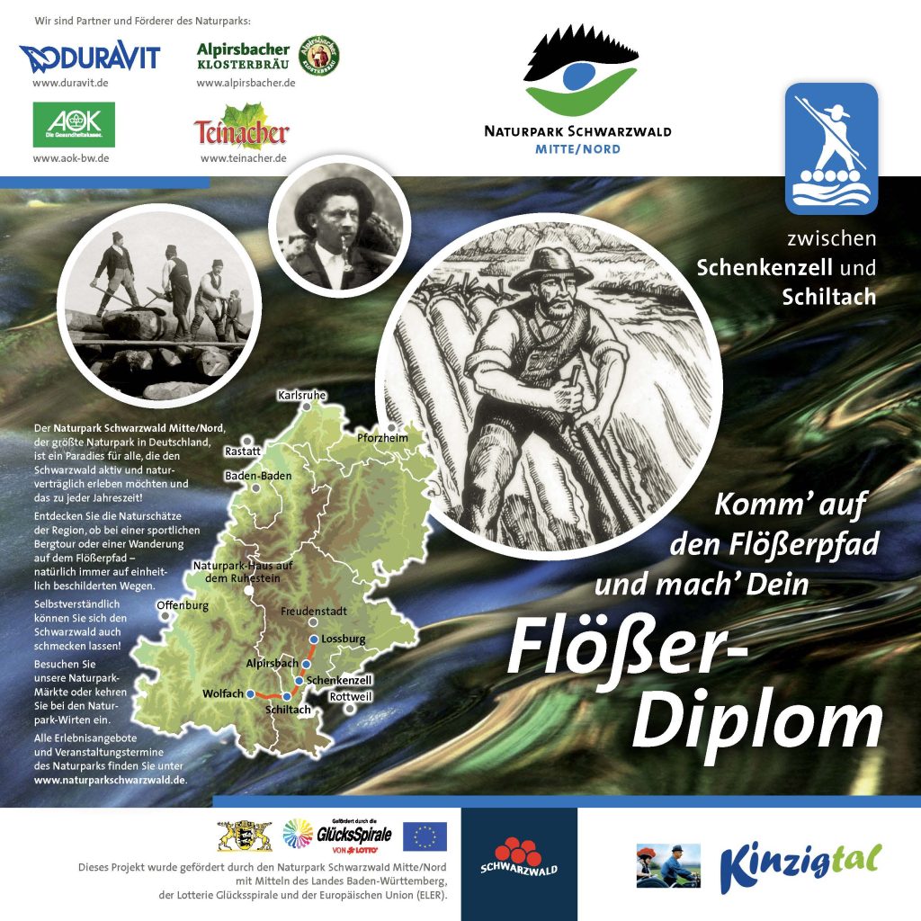 Erlebnistour Flößer-Diplom