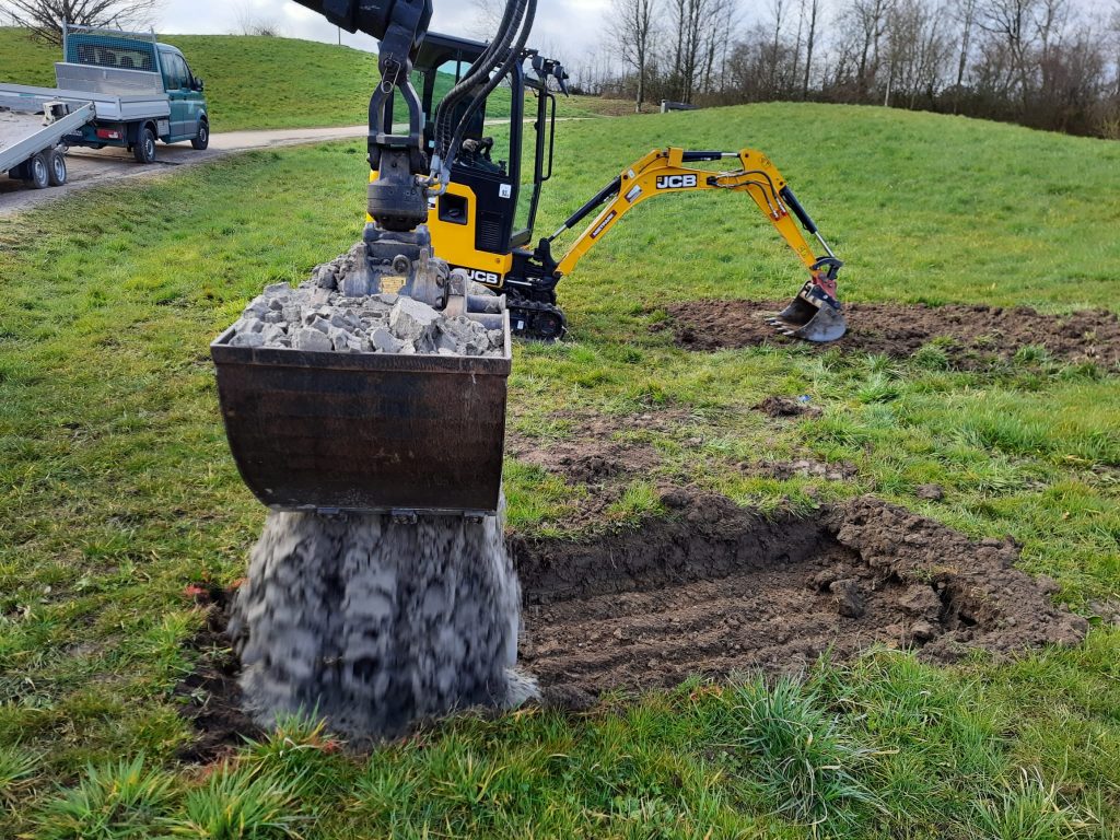 Sandarien - unterirdische Wildbienenwohnungen