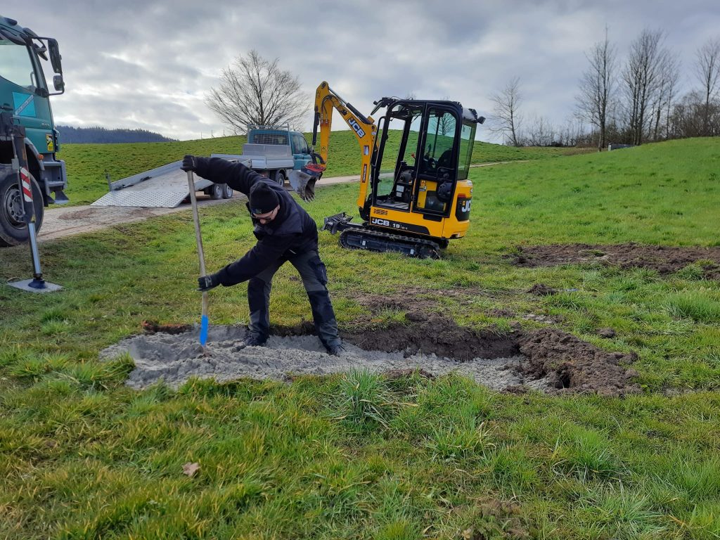 Sandarien - unterirdische Wildbienenwohnungen