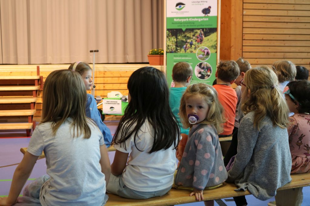 Auszeichnung Kindergarten St. Elisabeth in Baden-Baden-Varnhalt zum Naturpark-Kindergarten
