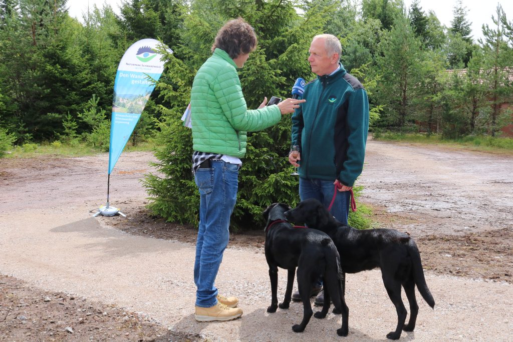 Etwa so wird sie aussehen: die Naturpark-Moorstation auf dem Kaltenbronn.