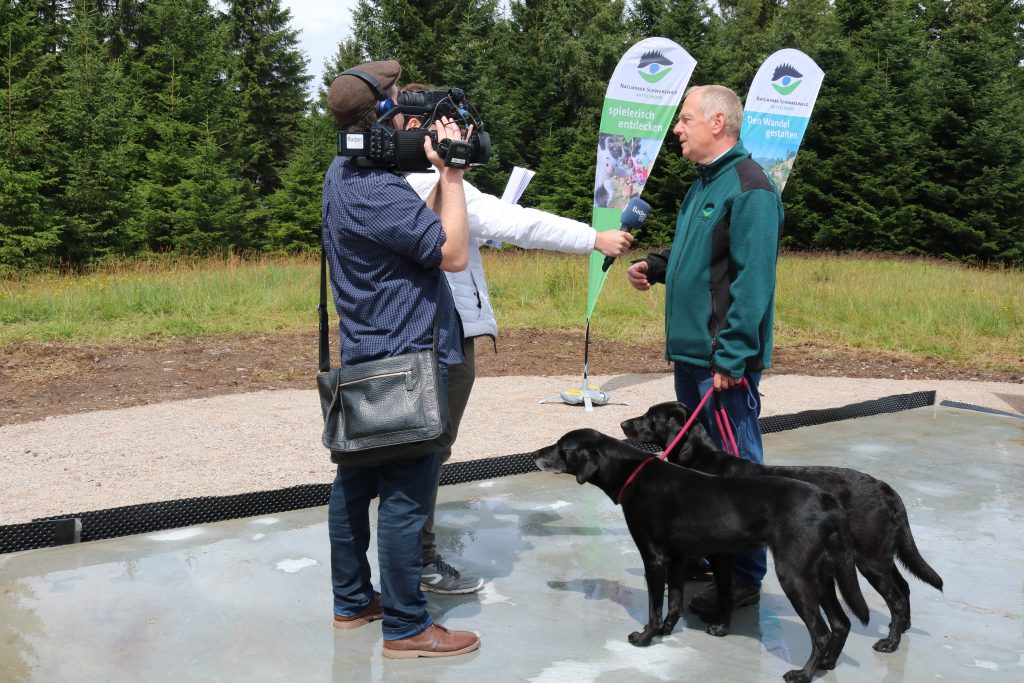 Baubeginn Moorstation Kaltenbronn