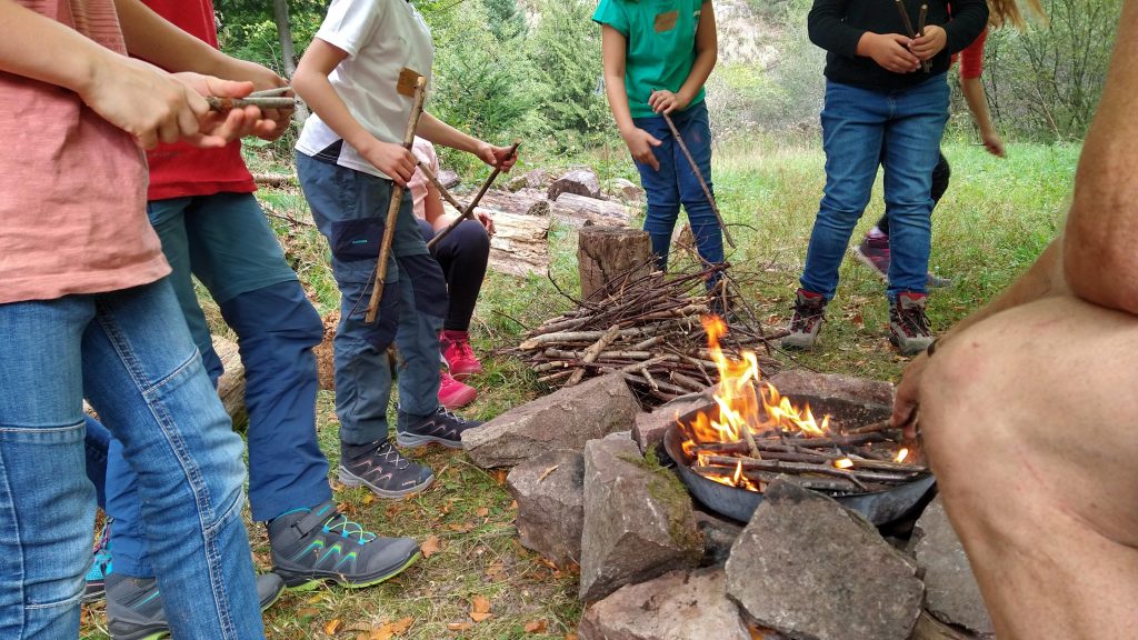 Outdoor-Kochevent mit badenova und den Naturpark-Detektiven