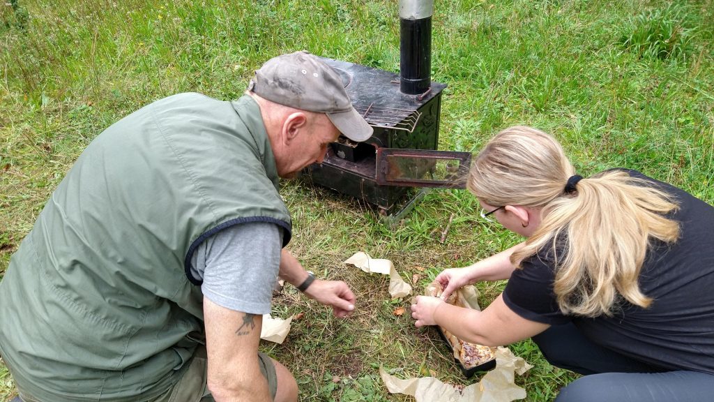 Outdoor-Kochevent mit badenova und den Naturpark-Detektiven