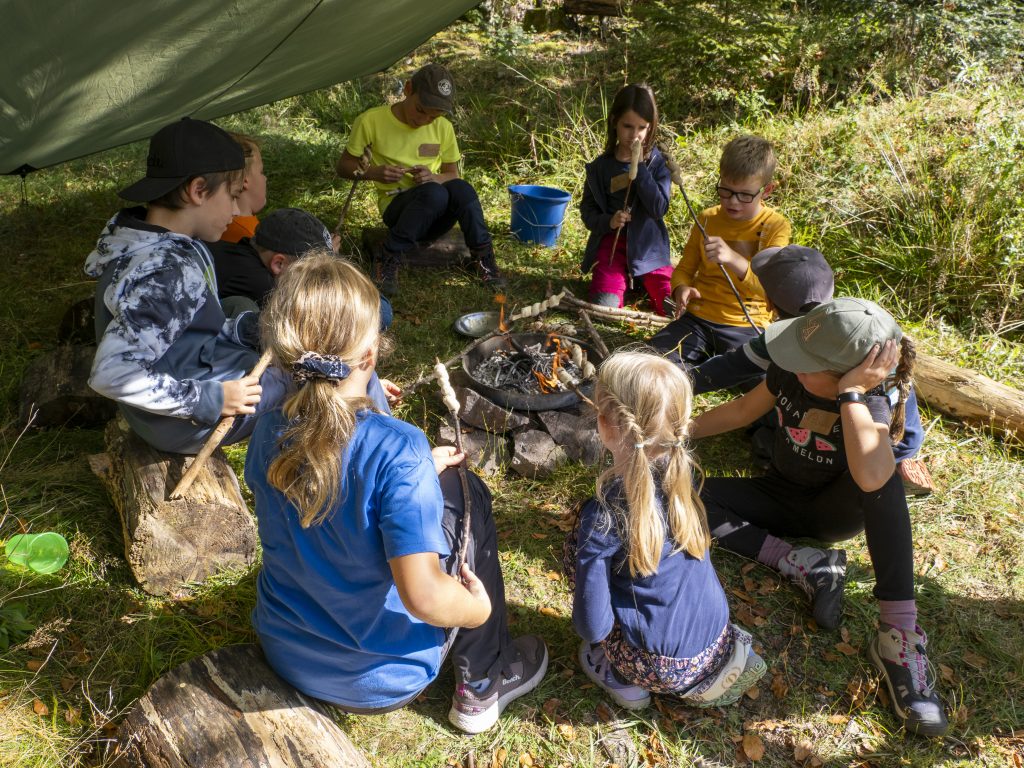 Outdoor-Kochevent mit badenova und den Naturpark-Detektiven