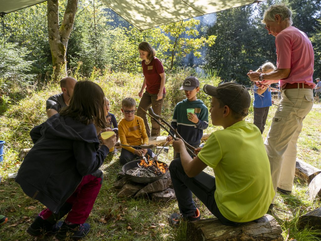 Outdoor-Kochevent mit badenova und den Naturpark-Detektiven