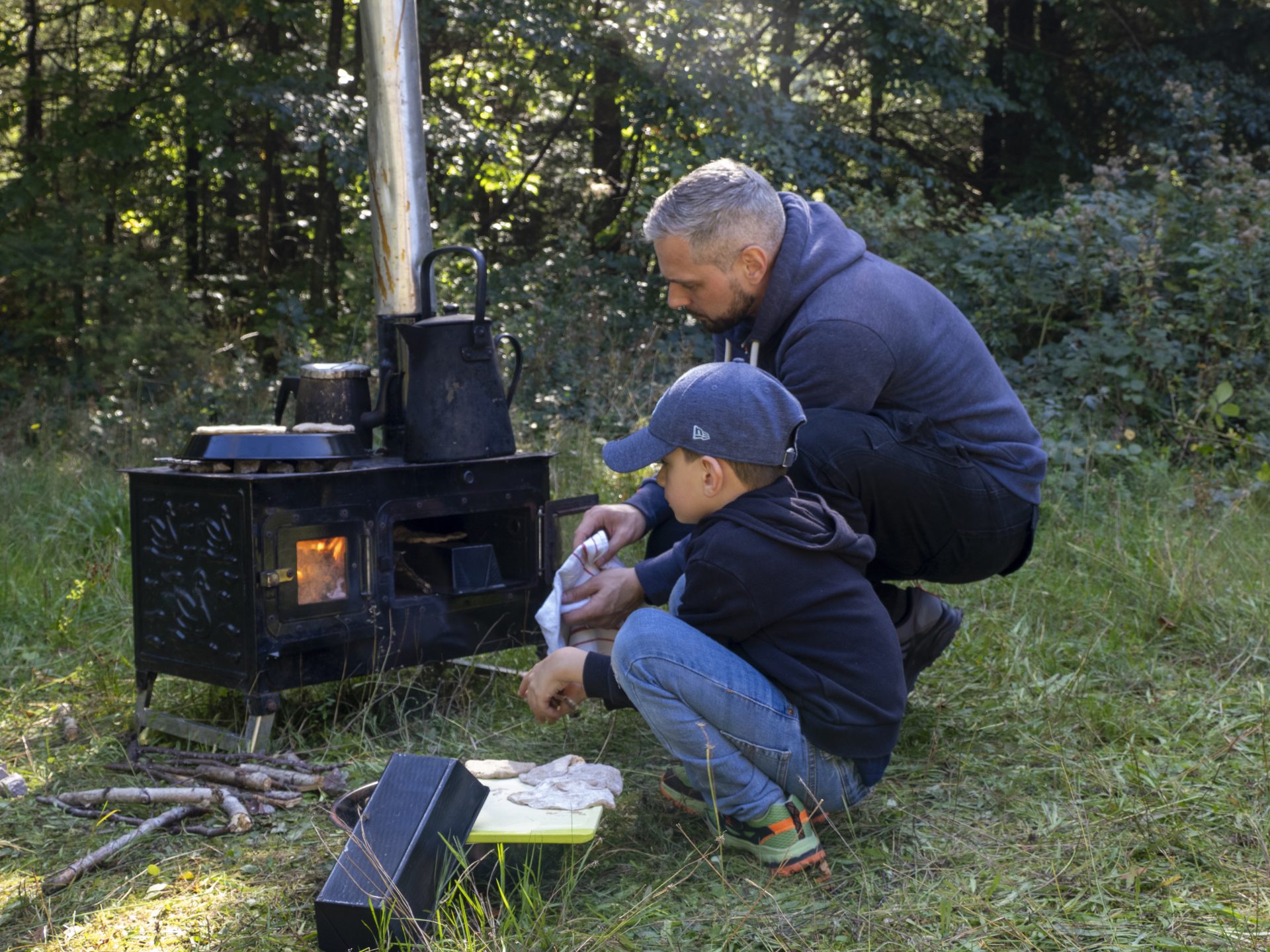 Outdoor-Kochevent mit badenova und den Naturpark-Detektiven
