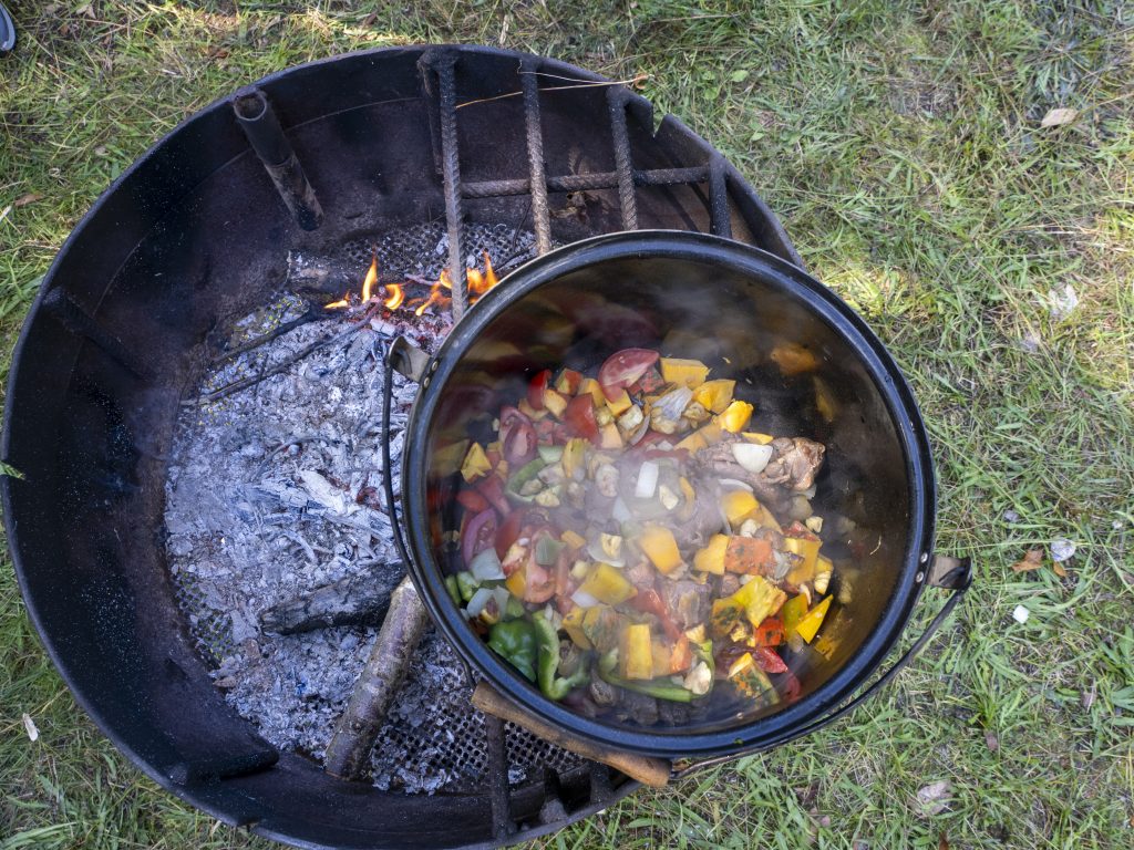 Outdoor-Kochevent mit badenova und den Naturpark-Detektiven