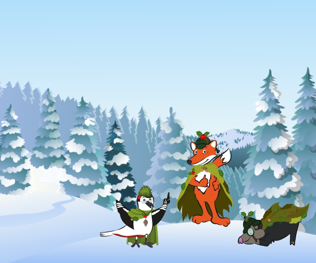 Naturparkdetektive im Winter