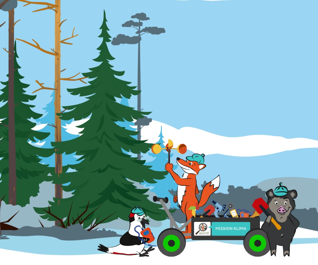 Naturpark Detektive auf Mission Klima im Winter