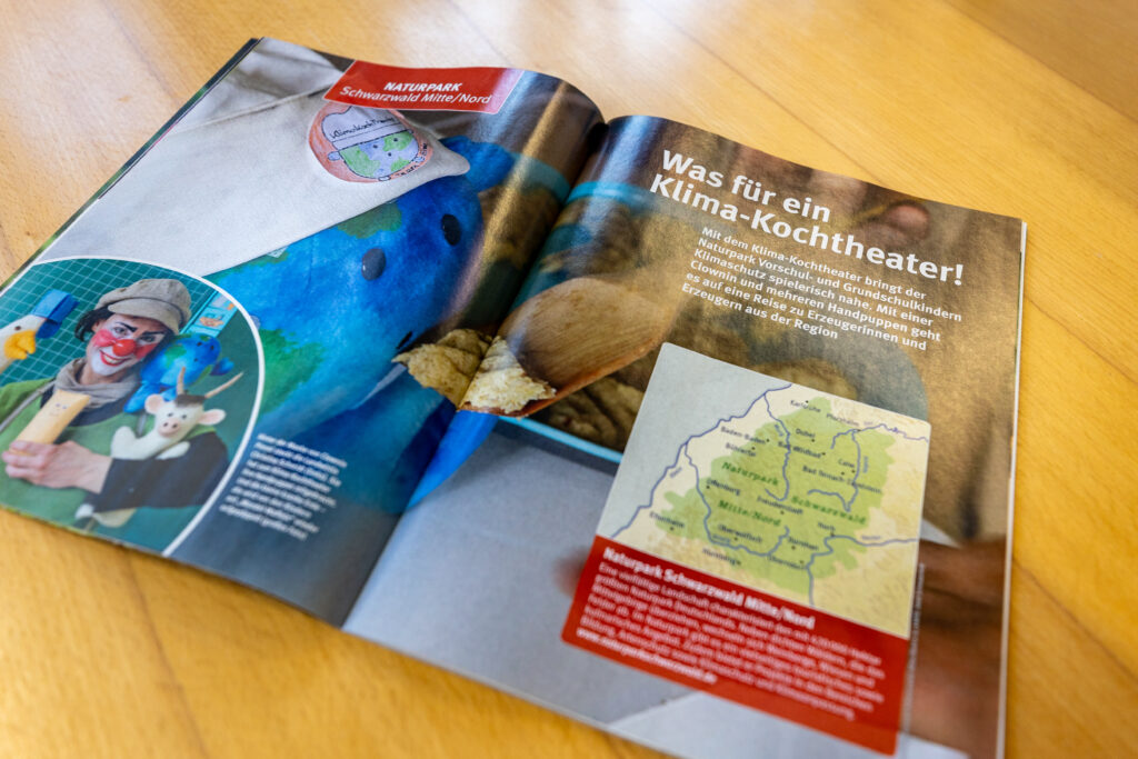 Klima-Kochtheater im neuen #Naturpark Magazin 