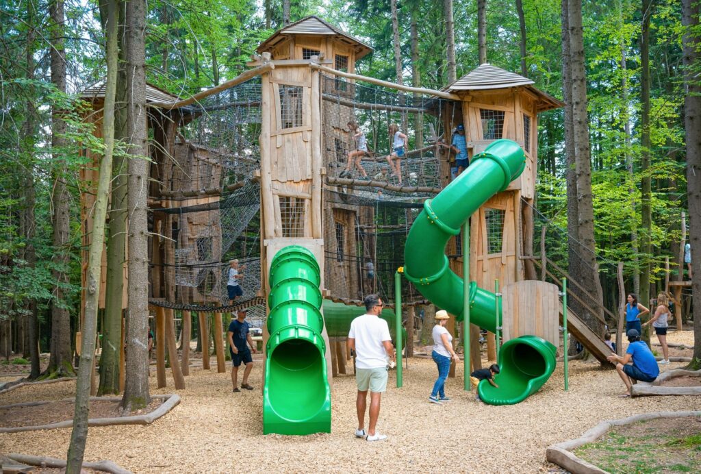 Abenteuerwald Sommerberg beim Baumwipfelpfad 