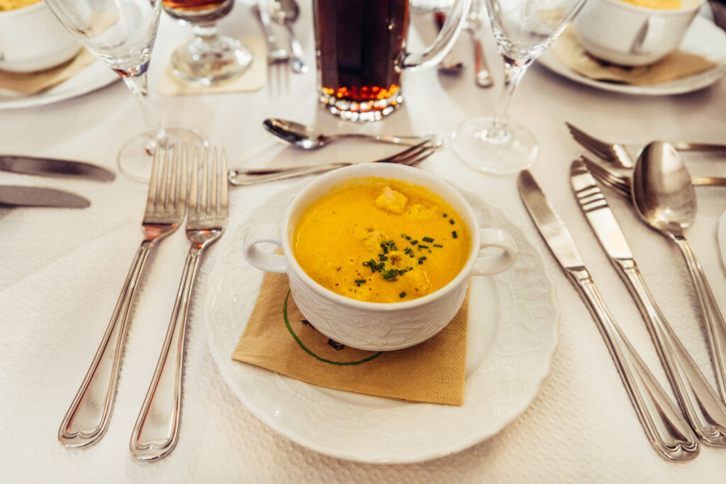 Ingwer-Karotten Suppe