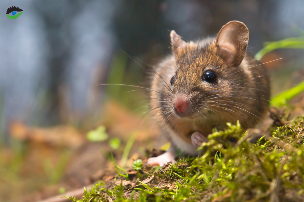 Maus auf Streuobstwiesen